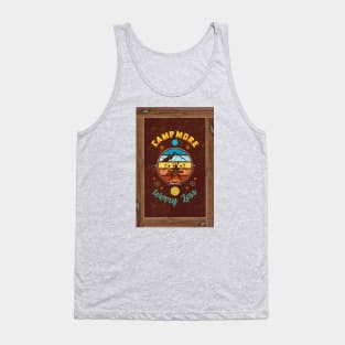 Camp More Worry Less Positive Affirmation Tank Top